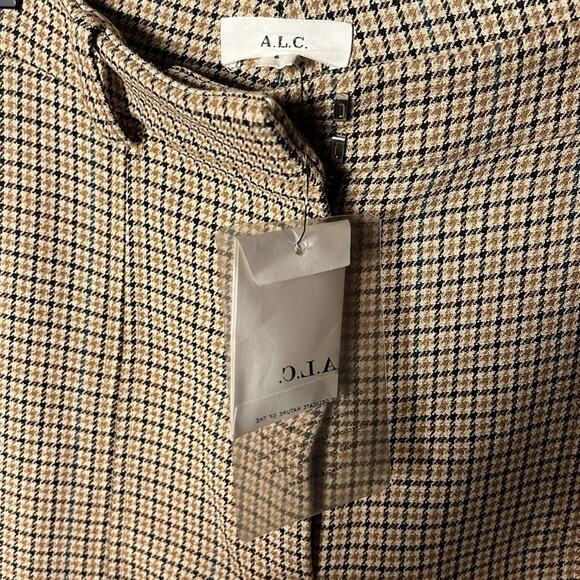 NWT A.L.C. Edwin Pants in Brown size 6 - Picture 8 of 12